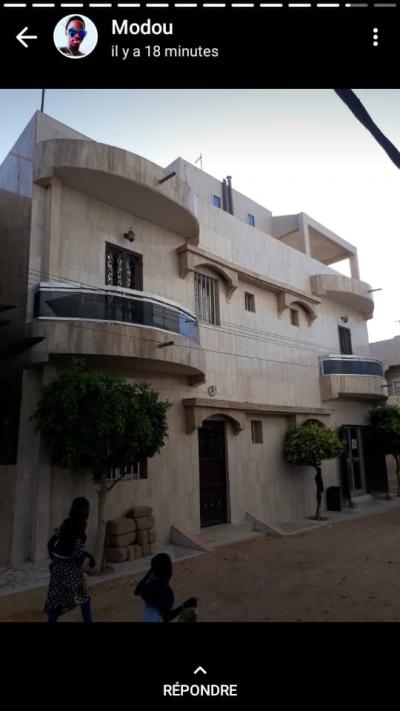 villa angle a vendre keur mbaye fall