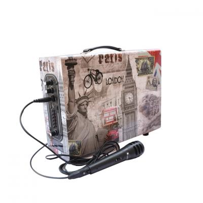 Enceinte Bluetooth nomad karaoke plus micro 