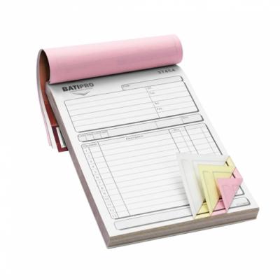 Carnets de facture personnalisé