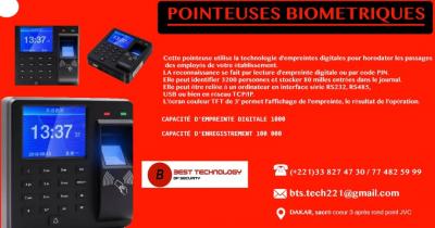POINTEUSE BIOMÉTRIQUE A BON PRIX 