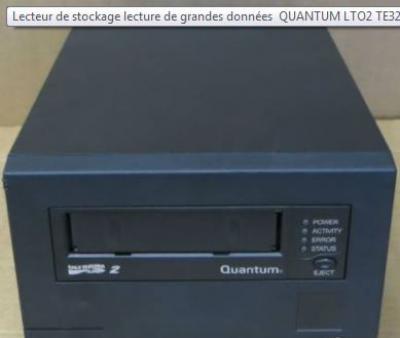 Lecteur De Bandes De Stockage De Données QUANTUM 