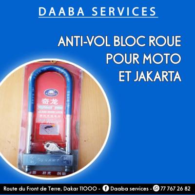 Anti-vol bloc roue