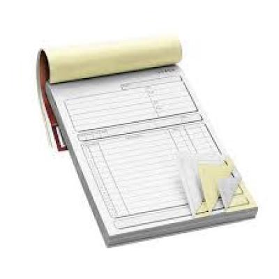 Carnets de facture personnalisés