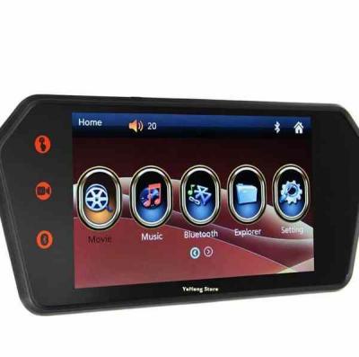 moniteur de rétroviseur, bluetooth mp5 avec camé