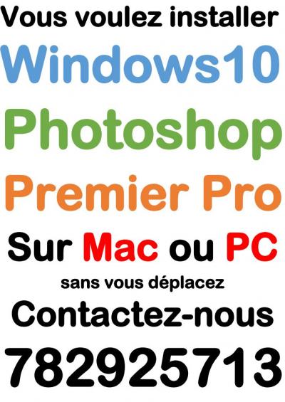 Installation Windows dakar 