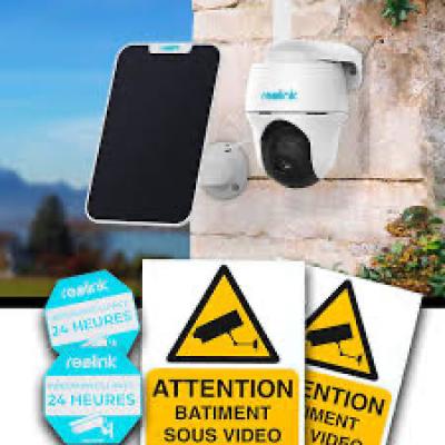 camera de surveillance 4G Reolink autonome