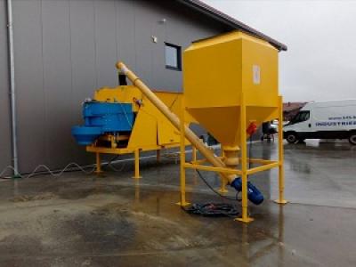 Mini centrale a beton mobile entierement automatiq