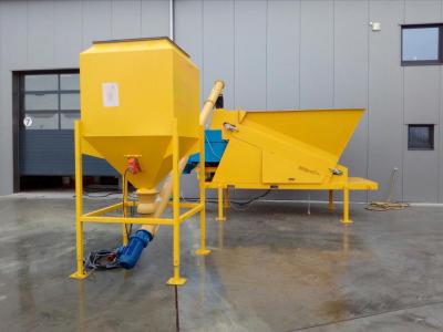 Mini centrale a beton mobile entierement automatiq
