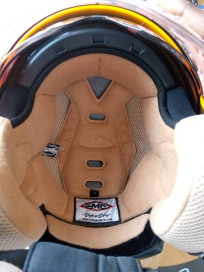 Casque SMK double visière