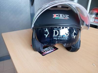 Casque IBK double visière