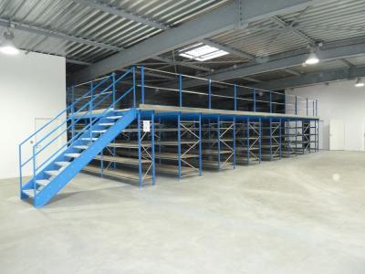 PLATEFORME MEZZANINE SUR RAYONNAGES