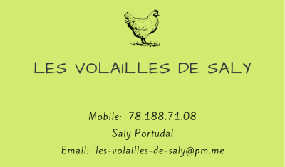 Vente Poulet de Chair