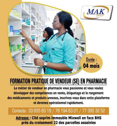 VENDEUR(SE) EN PHARMACIE