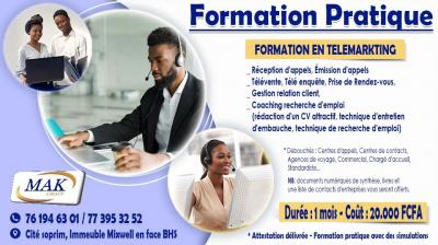 FORMATION PRATIQUE EN TÉLÉMARKETING
