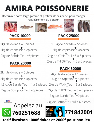 Vente de poisson