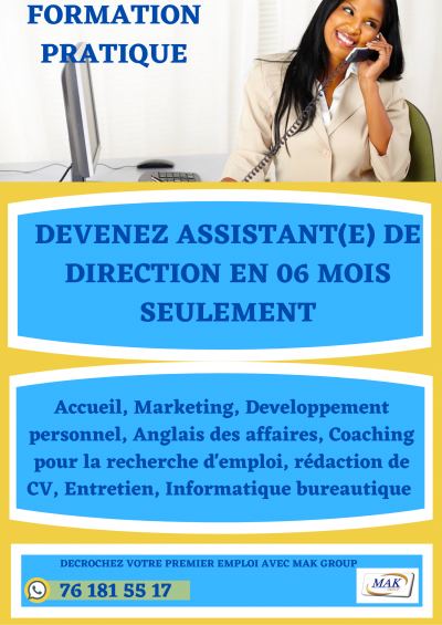 Formation pratique en aasistanat de direction