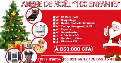 REALISATION D'EVENEMENT : ''ARBRE DE NOËL'' A DAK