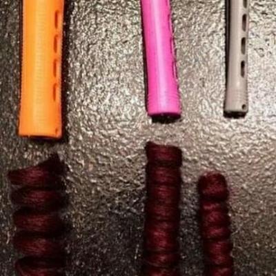 Bigoudis perms rods