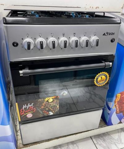 Cuisiniere 4 feux inox 60x60cm simple/full option 