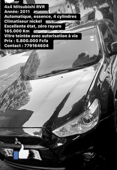 Wanter 4x4 Mitsubishi RVR  Année 2011