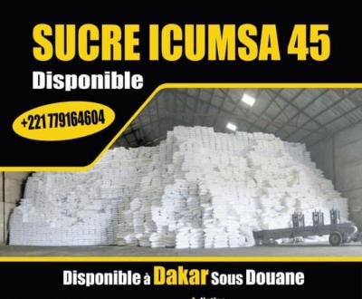 SUCRE ICUMSA DISPONIBLE SOUS DOUANE DAKAR 
