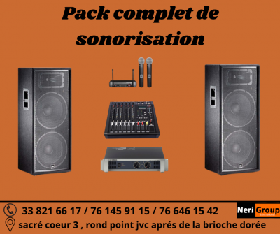MATÉRIELS DE SONORISATION A BON PRIX