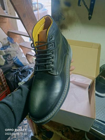 Chaussure en cuir 