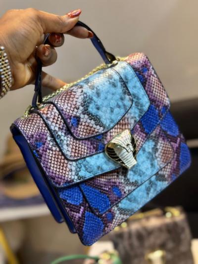Sac à main croco
