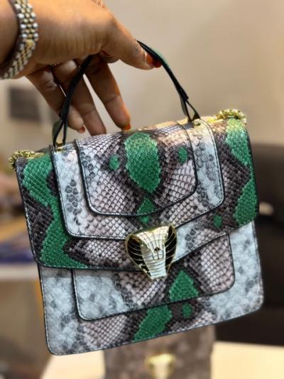 Sac à main croco