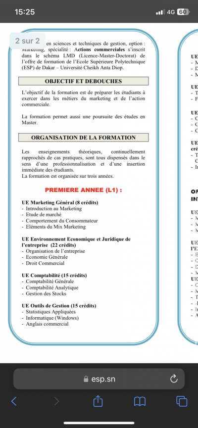 Je cherche une bourse 